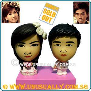 Personalized Wedding Couple Mini Dollies - SOLD OUT